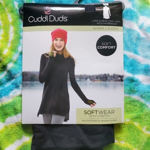 CuddlDuds Size M, Black Tunic